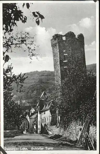 Dausenau Schiefe Turm x