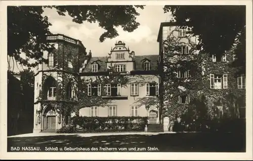 Nassau Lahn Schloss Geburtshaus Freiherr vom und zum Stein *