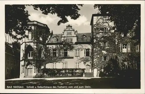 Nassau Lahn Schloss Geburtshaus Freiherr vom und zum Stein *