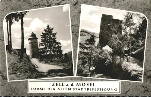 Zell Mosel Turm Stadtbefestigung *