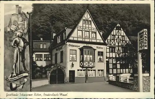 Brodenbach Gasthaus Schwarzer Ritter x