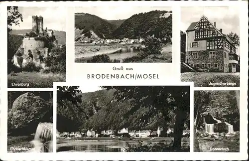 Brodenbach Ehrenburg Ehrbachklamm Donnerloch Jugendherberge x