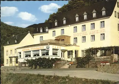 Brodenbach Hotel Anker Werbekarte *