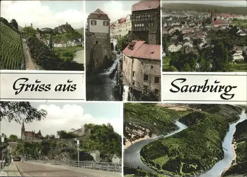 wb11760 Saarburg Saar Saarburg  x Kategorie. Saarburg Alte Ansichtskarten