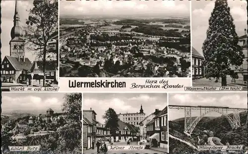 Wermelskirchen Markt Schloss Burg Koelner Strasse x