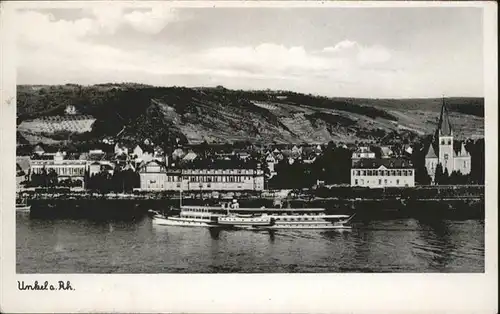 Unkel Rhein Schifffahrt *