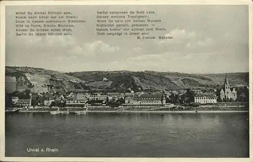 Unkel Rhein Reim x
