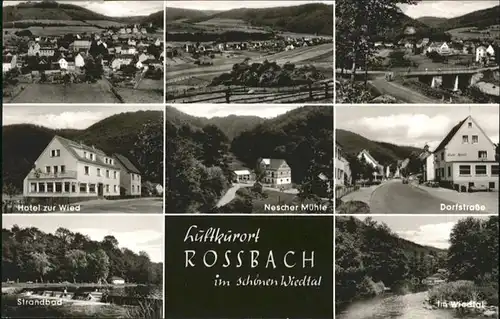 Rossbach Wied Hotel Zur Wied Nescher Muehle Dorfstrasse *