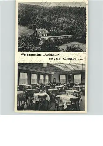 Gevelsberg Gaststaette Forsthaus x