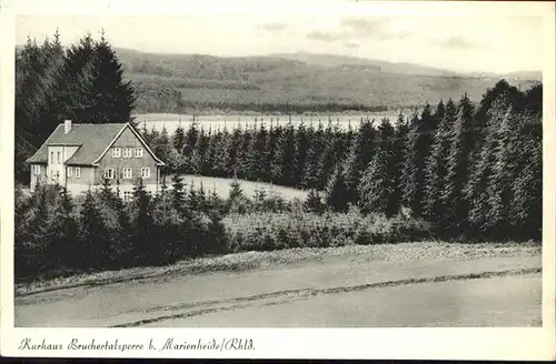 Marienheide Kurhaus Bruchertalsperre x