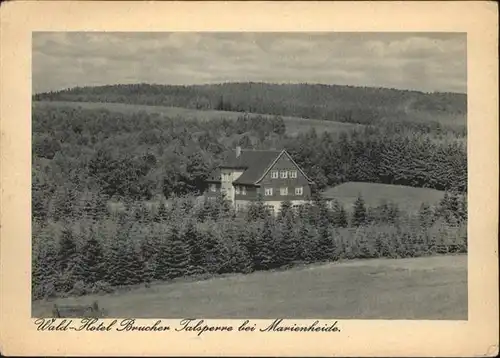 Marienheide Wald Hotel Brucher Talsperre  x