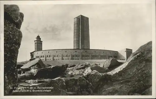 Feldberg Taunus Grosser Feldberg Fernsehsender Turm Brunhildisfelsen x