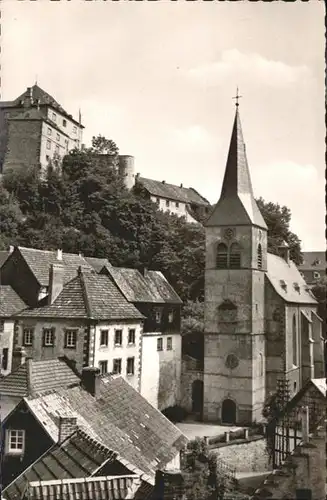 Blankenheim Ahr Blankenheim Kirche Jugendburg x / Blankenheim /Euskirchen LKR