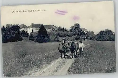 Chiemsee Kloster Herren-Chiemsee x 1910