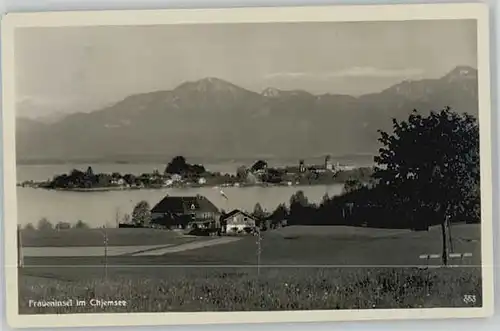Chiemsee Fraueninsel x 1929