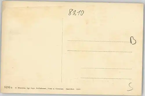 Chiemsee Chiemsee Herreninsel Schloss Herrenchiemsee ungelaufen ca. 1910 / Chiemsee /Rosenheim LKR