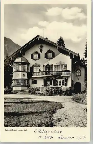 Neuhaus Schliersee Jugendhaus Josefstal x 1956
