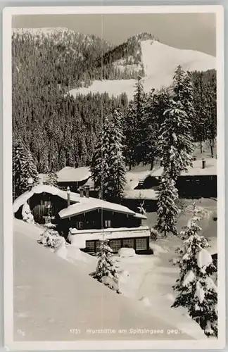 Neuhaus Schliersee [Stempelabschlag] Wurzhuette x 1939