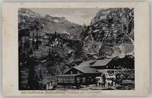 Neuhaus Schliersee Bodenschneidhaus  x 1921