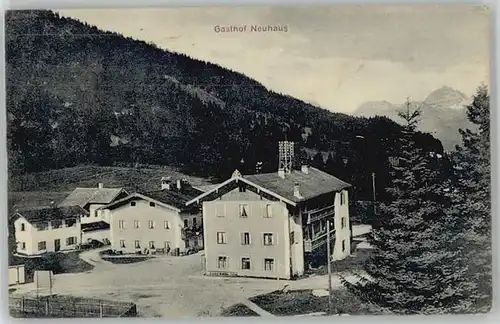 Neuhaus Schliersee Gasthof x 1912