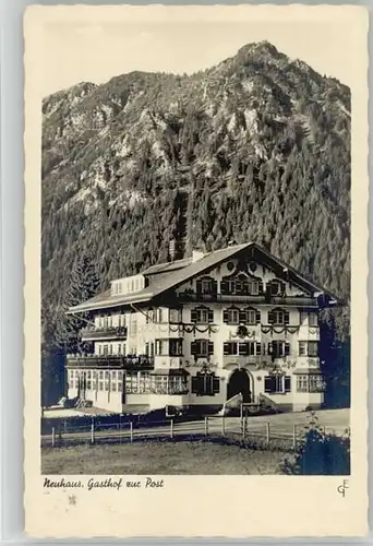 Neuhaus Schliersee Gasthof Post x 1935