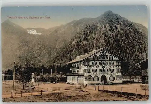 Neuhaus Schliersee Hotel Terofal Feldpost x 1915