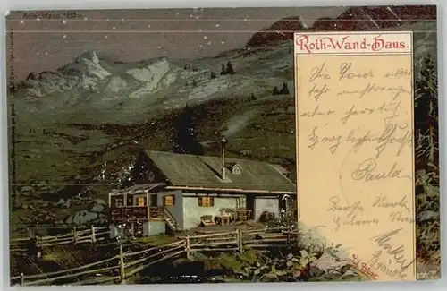 Neuhaus Schliersee Neuhaus Schliersee Roth Wand Haus x 1903 / Schliersee /Miesbach LKR