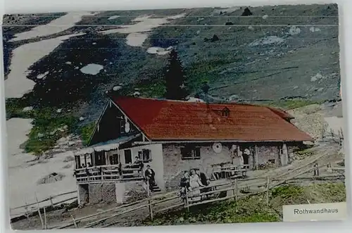 Neuhaus Schliersee Neuhaus Schliersee Roth Wand Haus ungelaufen ca. 1910 / Schliersee /Miesbach LKR