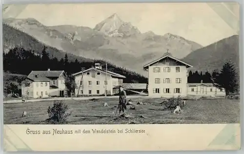 Neuhaus Schliersee Wendelstein x 1907