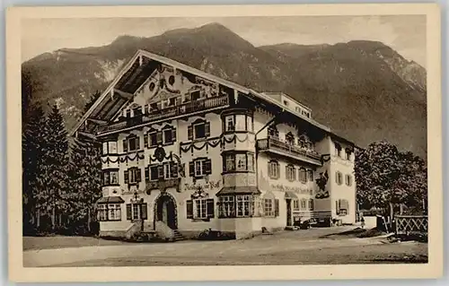 Neuhaus Schliersee Neuhaus Schliersee Gasthof Terofals ungelaufen ca. 1920 / Schliersee /Miesbach LKR