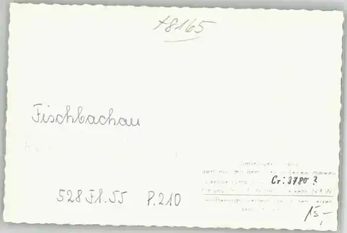 Fischbachau Fischbachau Fliegeraufnahme ungelaufen ca. 1955 / Fischbachau /Miesbach LKR