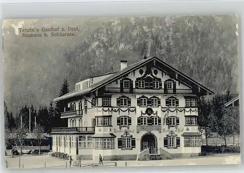 Neuhaus Schliersee Gasthof Terofals x 1913