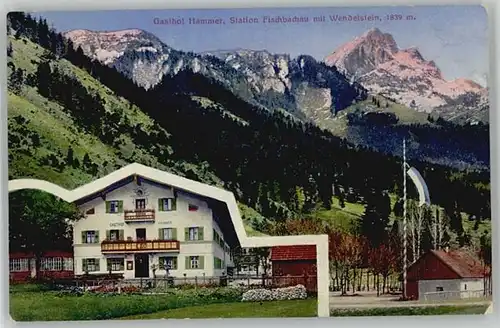 Fischbachau Fischbachau Gasthof Hammer o 1899 / Fischbachau /Miesbach LKR
