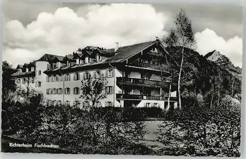 Fischbachau Fischbachau Richterheim ungelaufen ca. 1955 / Fischbachau /Miesbach LKR