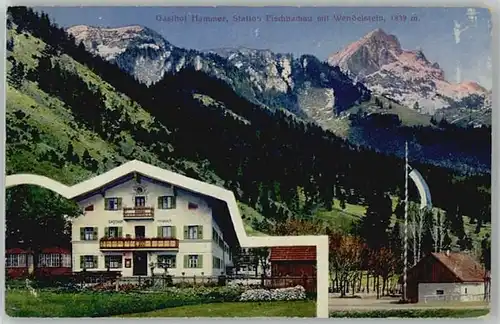 Fischbachau Fischbachau Gasthof Hammer x 1911 / Fischbachau /Miesbach LKR