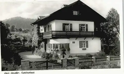 Fischbachau Haus Kendler x 1954