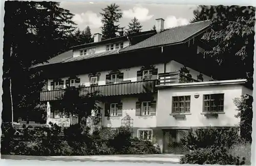Neuhaus Schliersee Erholungsheim  x 1962
