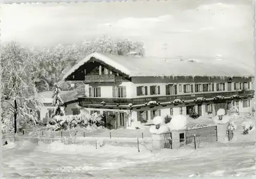 Fischbachau Fischbachau Gaestehaus Rosswinkl ungelaufen ca. 1965 / Fischbachau /Miesbach LKR