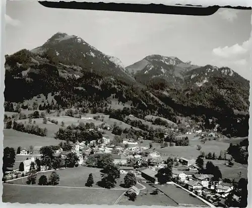 Fischbachau Fliegeraufnahme o 1959