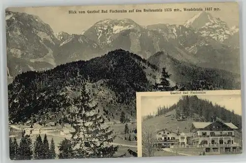 Fischbachau Fischbachau Gasthof Bad Fischeralm ungelaufen ca. 1910 / Fischbachau /Miesbach LKR