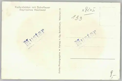 Kiefersfelden Kiefersfelden  ungelaufen ca. 1955 / Kiefersfelden /Rosenheim LKR