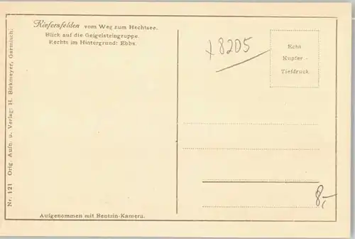 Kiefersfelden Kiefersfelden  ungelaufen ca. 1920 / Kiefersfelden /Rosenheim LKR