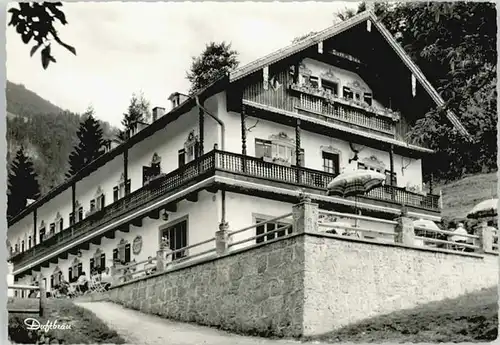 Toerwang Toerwang Gasthof Duftbraeu ungelaufen ca. 1965 / Samerberg /Rosenheim LKR