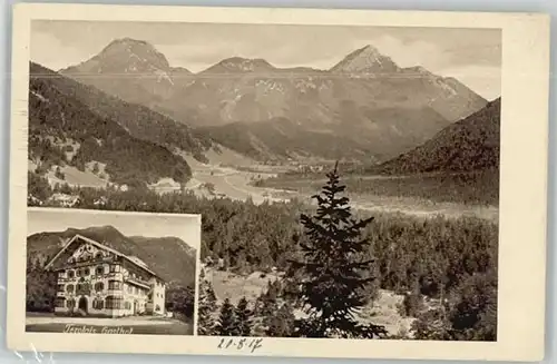 Neuhaus Schliersee Neuhaus Schliersee Gasthof Terofals ungelaufen ca. 1920 / Schliersee /Miesbach LKR