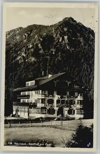 Neuhaus Schliersee Gasthof Post x 1930