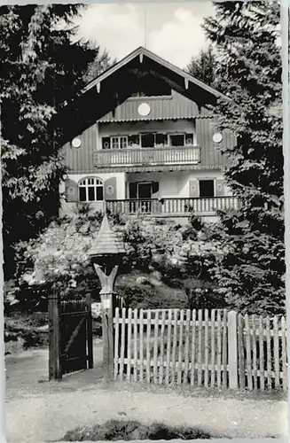 Neuhaus Schliersee Kindererholungsheim Wendelsteinblick x 1955