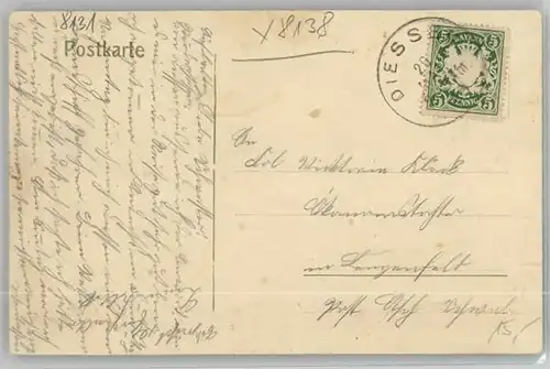 Andechs Kloster x 1910