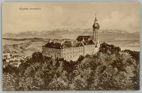 Andechs Andechs Kloster ungelaufen ca. 1910 / Andechs /Starnberg LKR