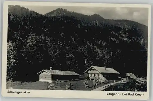 Kreuth Tegernsee Langenau Schwaiger Alm  