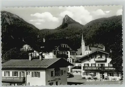 Kreuth Tegernsee Kreuth Tegernsee Leonhardstein ungelaufen ca. 1955 / Kreuth /Miesbach LKR